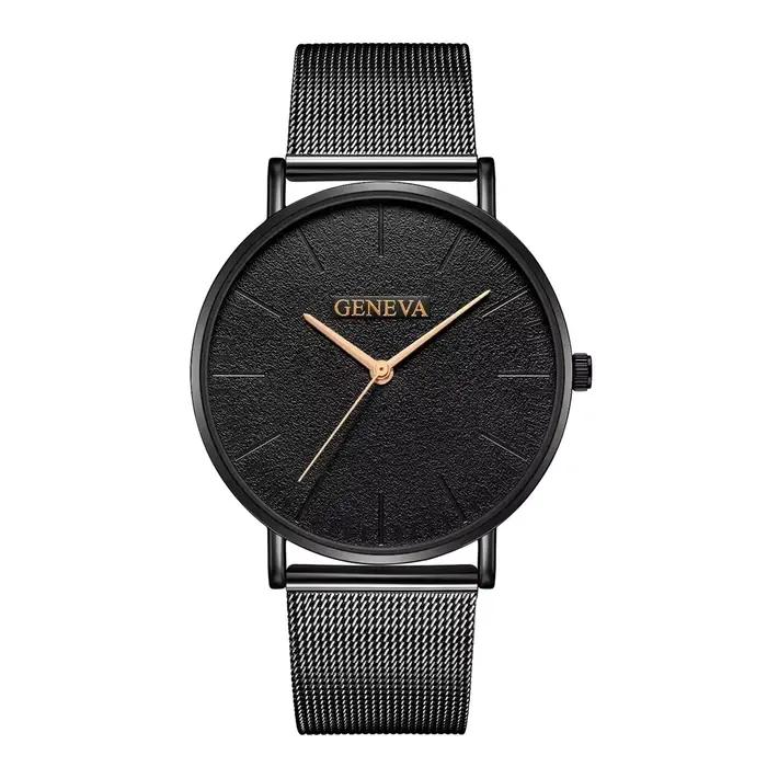 2025 montre pour femme Vintage classique mode cadran décontracté bande d'acier bracelet or Rose fémi