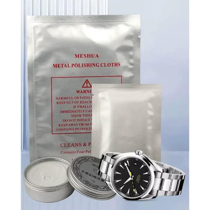 nettoyage professionnel pour bijoux, polissage pour montre, paquet 4