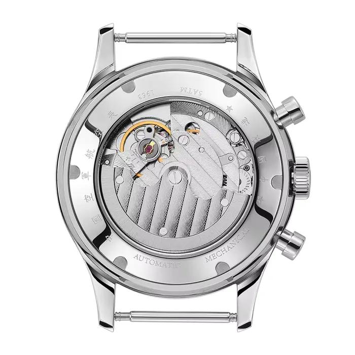 SEAKOSS 1963 Seagull ST1654 mouvement automatique montre-bracelet mécanique 24H affichage Air Force Aviation pilote calendrier montres pour hommes