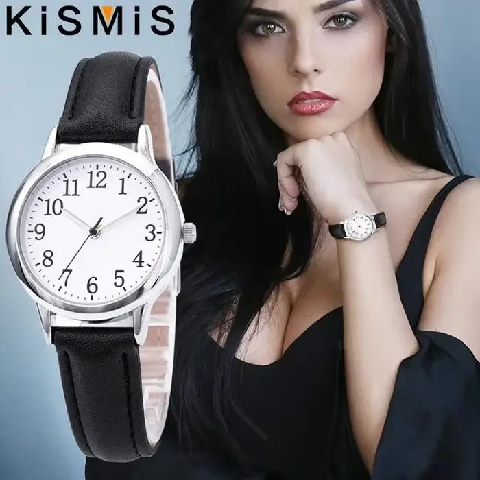 Montre Quartz Décontractée Élégante Boîtier Alliage Bracelet Fin Occasions Spéciales Femmes