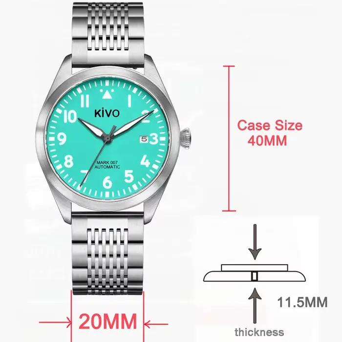 Montre militaire étanche pour homme