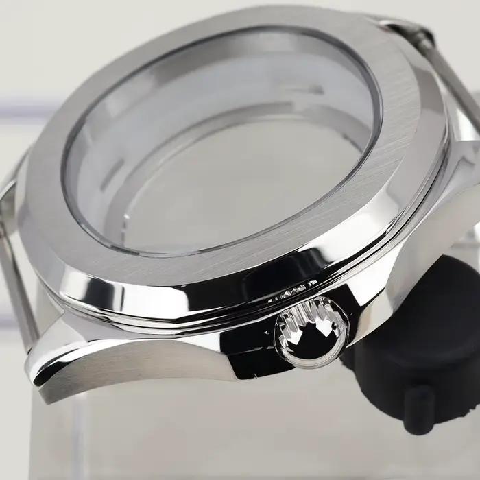 Boîtier de montre en argent/or rose