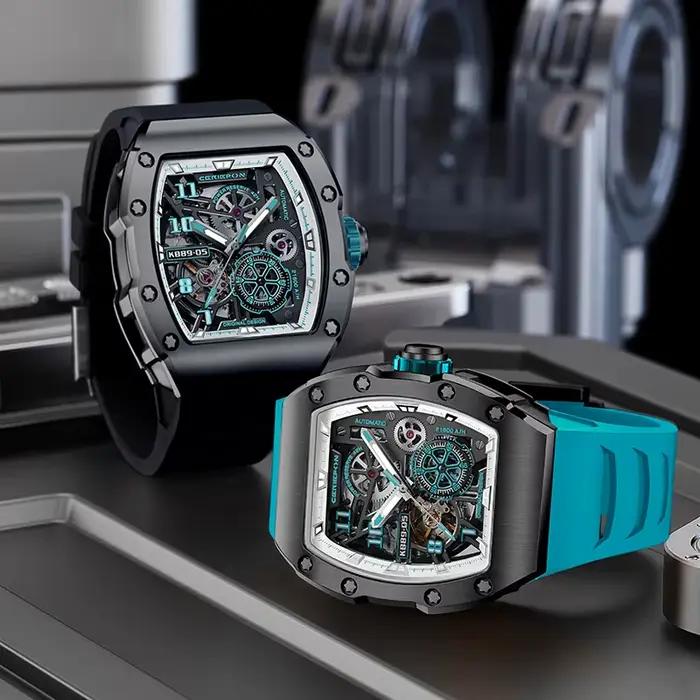 Mode hommes mouvement automatique montres pour homme Graffiti cadran Pagani Design Styles montre étanche montre-bracelet Relogio Masculino
