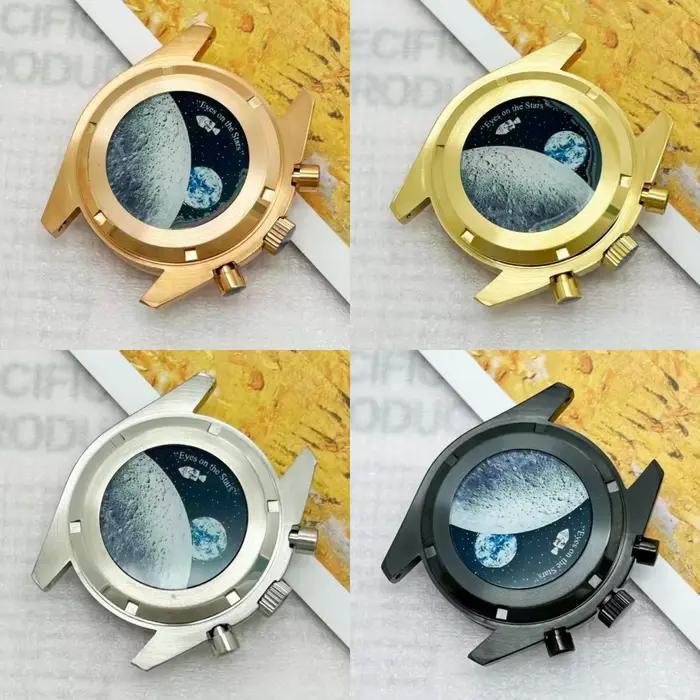 Boîtier de montre chronographe pour homme de 39