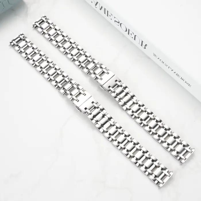Pour Longines DolceVita L5255/512 Bracelet de montre en acier inoxydable pour femme L5.255 L5.512