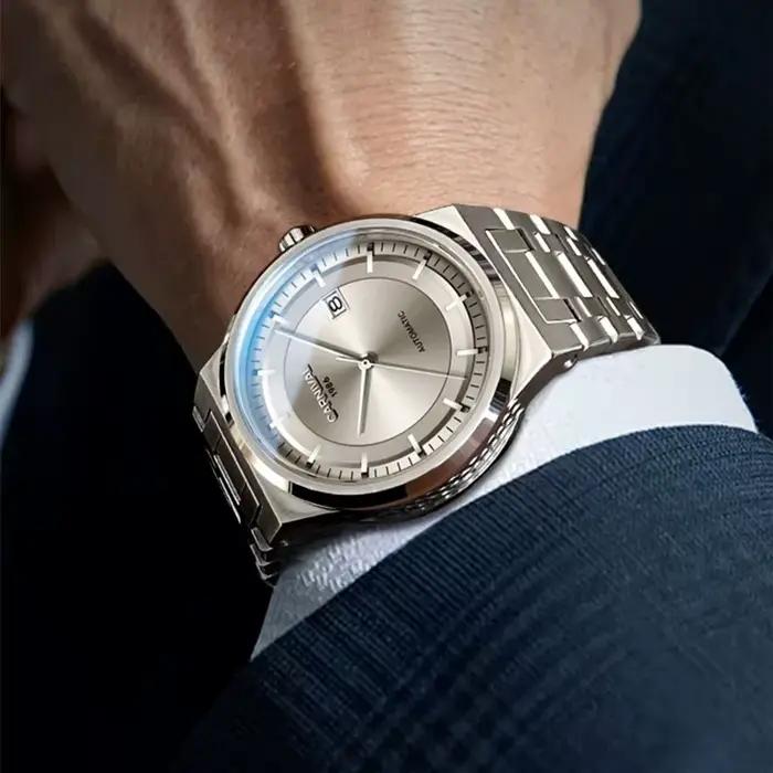 Relogio Masculino carnaval mécanique montre d'affaires pour hommes marque de luxe automatique montre-bracelet 50M étanche 2024 Reloj Hombre