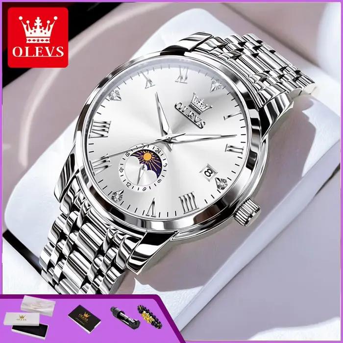 OLEVS 3656 Montre-bracelet de luxe pour homme