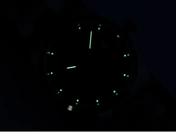 Montre Baltany édition limitée automatique homme plongeur acier saphir lumineux occasion spéciale