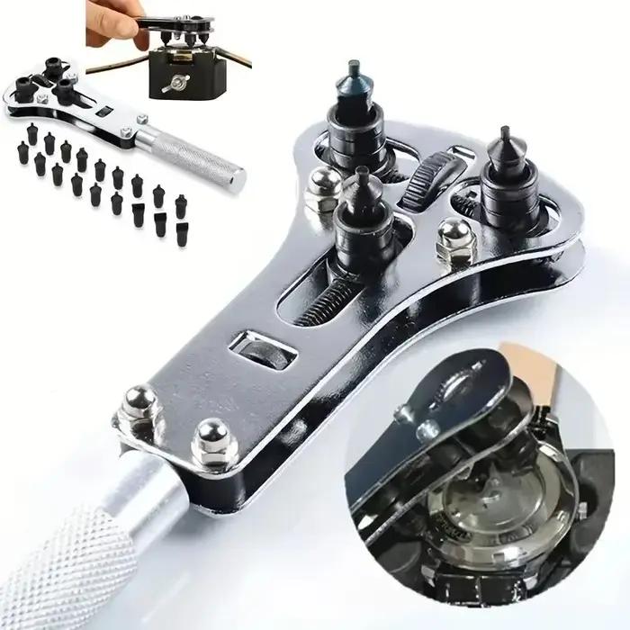 Outil de réparation de montre à 3 griffes avec couvercle inférieur arrière et outil de démontage arrière pour remplacement des accessoires occassions spéciales