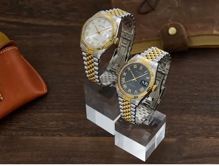 Baltany hommes montre automatique 39mm luxe mécanique montre-bracelet saphir 10Bar étanche lumineux NH35