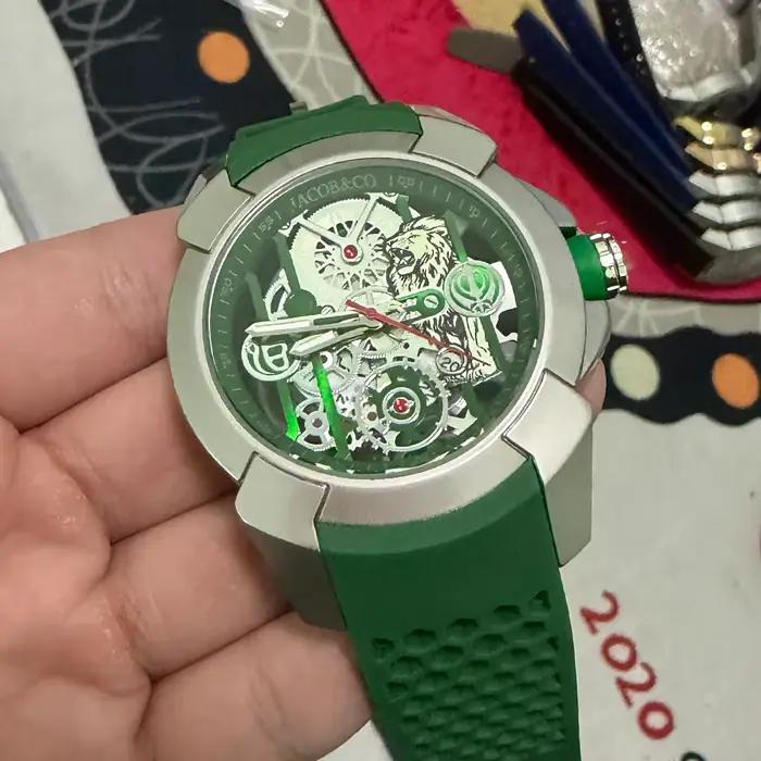 Montre Jacob & Co Cadran Lion Multifonctionnelle Pour Hommes Occasions Spéciales Couleurs Variées