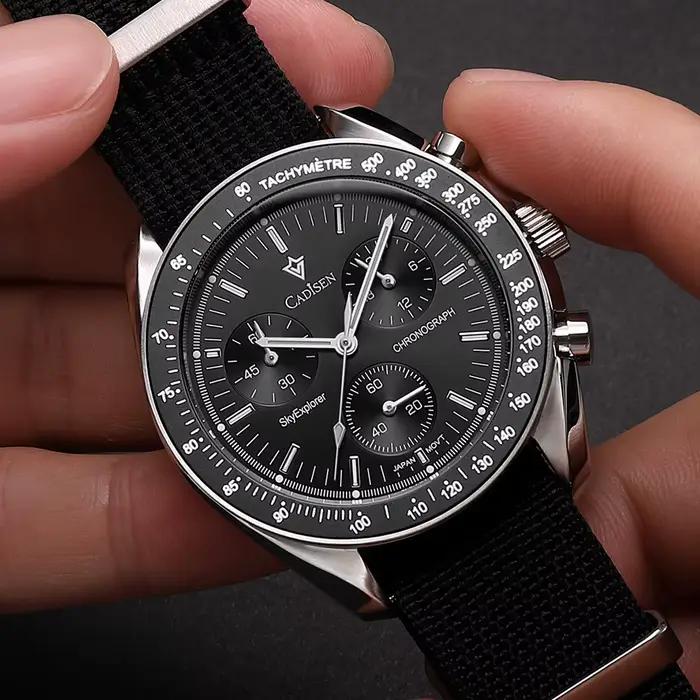 CADISEN nouvelles montres pour hommes montre-bracelet à Quartz de luxe