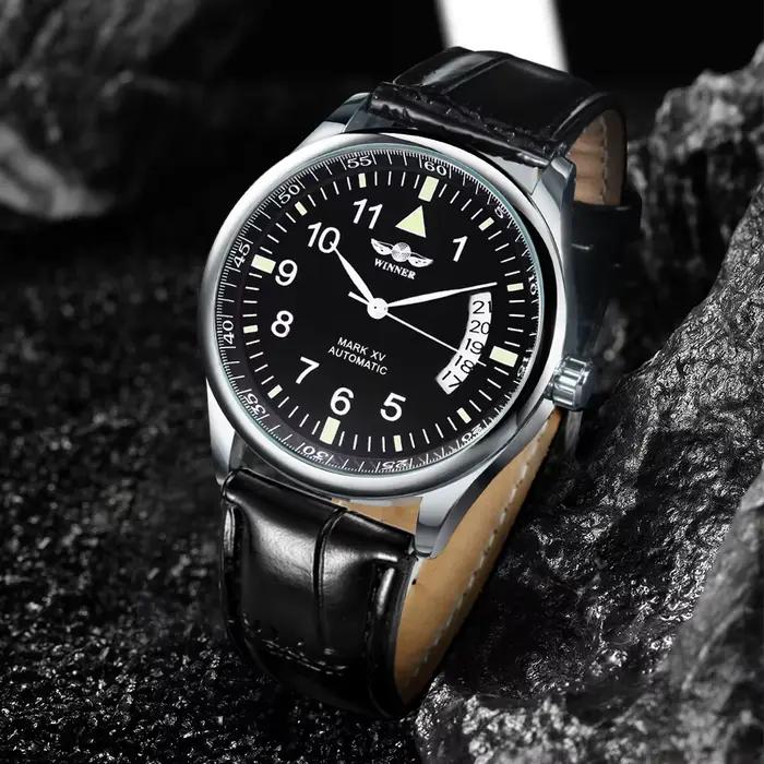 WINNER – montre automatique d'affaires pour hommes