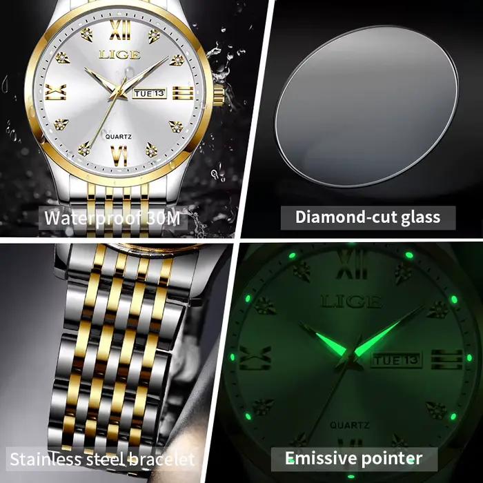 LIGE – montre étanche pour femmes