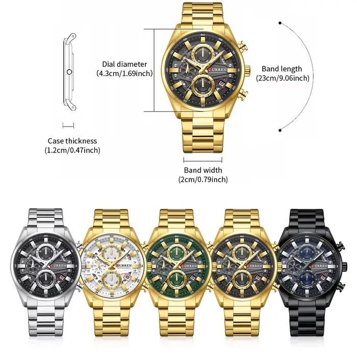 Montre chronographe CURREN pour homme