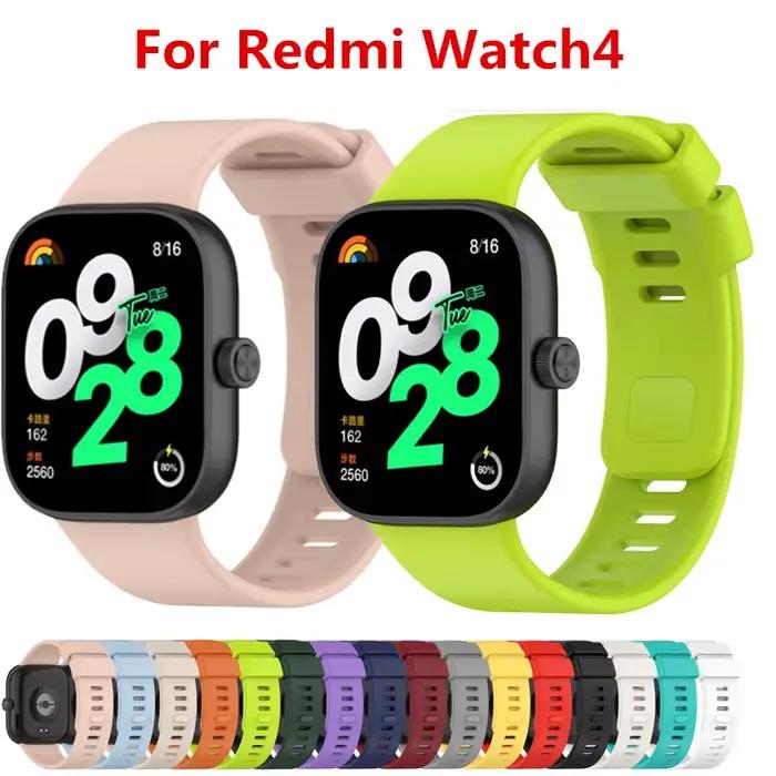 Bracelet en silicone original pour montre connectée Redmi 4 5 6 bracelet de remplacement pour Xiaomi accessoires de sport pour homme et femme différentes occasions
