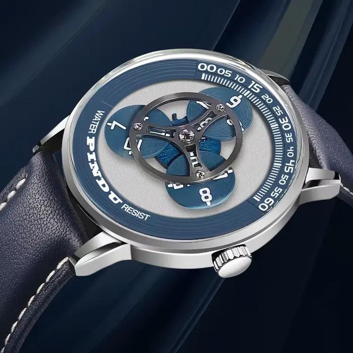 PINDU hommes montres haut de gamme de luxe automatique Watcher