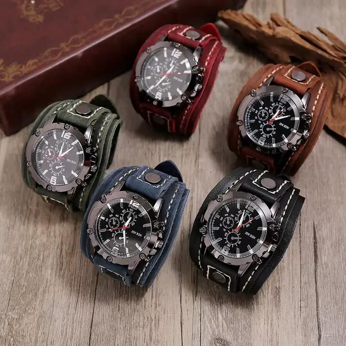 Montre à Quartz Vintage pour hommes