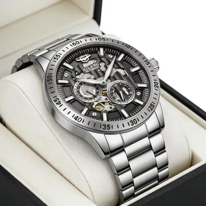 Montre mécanique de luxe originale AILANG 2026 pour homme