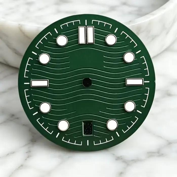 Cadran de montre Seamaster 31 mm bleu