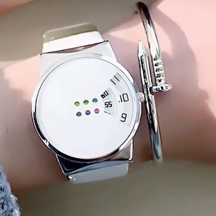 Montre numérique mobile unisexe pour hommes et femmes