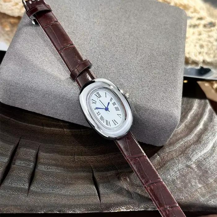 Montre à Quartz ovale pour baignoire
