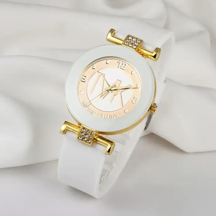 montre pour femme, montre à quartz diamant décontractée à la mode