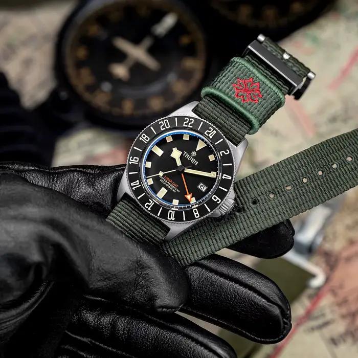 Montre de plongée en titane Thorn T020 42mm NH34