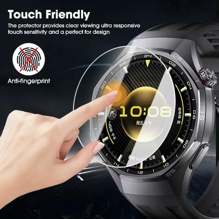 Protecteur d'écran en verre trempé de qualité supérieure pour Huawei Watch GT 6 Pro anti-rayures haute définition facile à installer pour homme et femme occasions spéciales