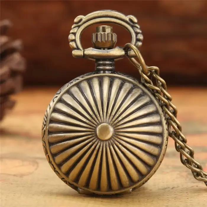 Montre de poche ronde de Style Vintage