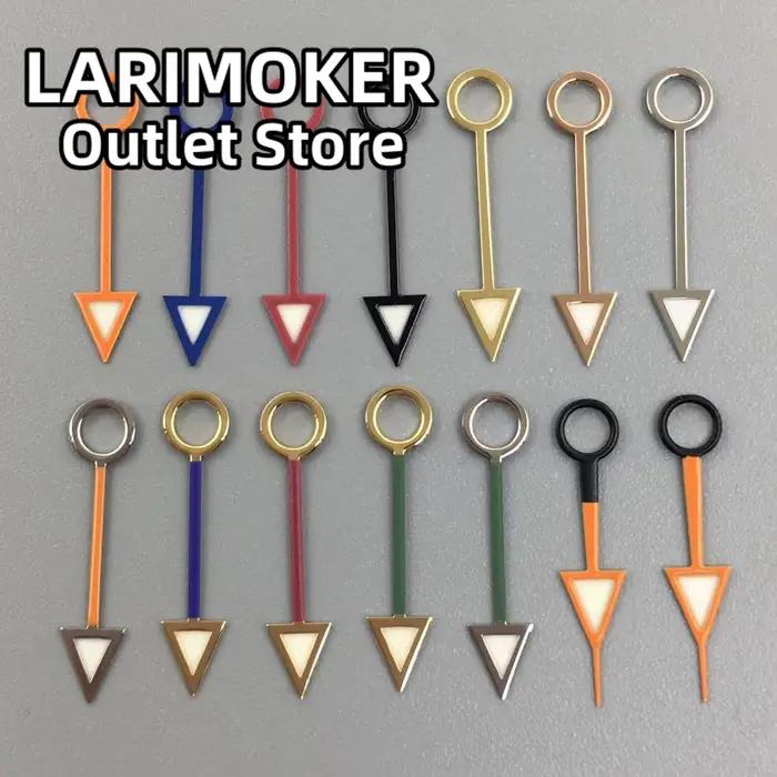 LARIMOKER – aiguilles de montre GMT lumineuses bleues