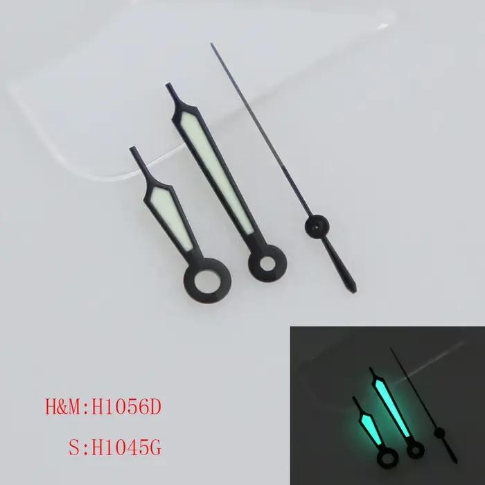 Nouvelle montre aux aiguilles Super C3 vert lumineuse compatible avec mouvements Seiko NH34 NH35 NH36 NH38 NH39 NH70 NH71 NH72 7S25 7S26 7S35 7S36 4R35 4R36 6R15 7002 7009 6309 pour homme et femme occasions spéciales
