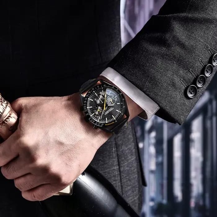 Nouvelle montre PAGANI DESIGN quartz élégante résistante à l'eau pour homme occasions diverses