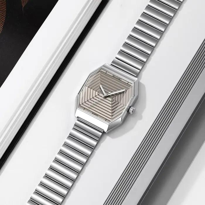 Montre-bracelet à quartz vintage SKMEI 9393 pour homme