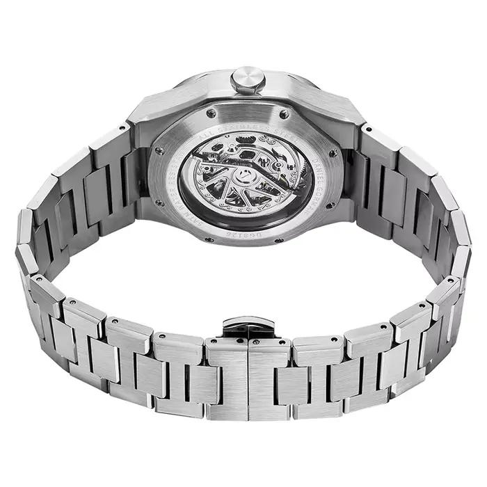 Montre automatique squelette de luxe pour homme Daniel Gorman 8126