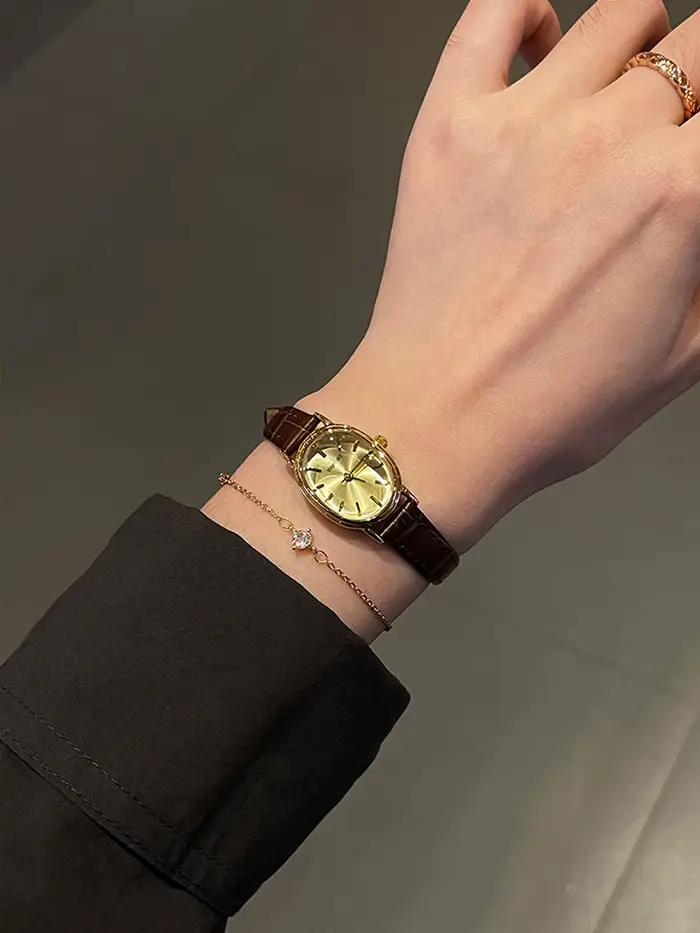 Nouvelle montre vintage de luxe pour femmes