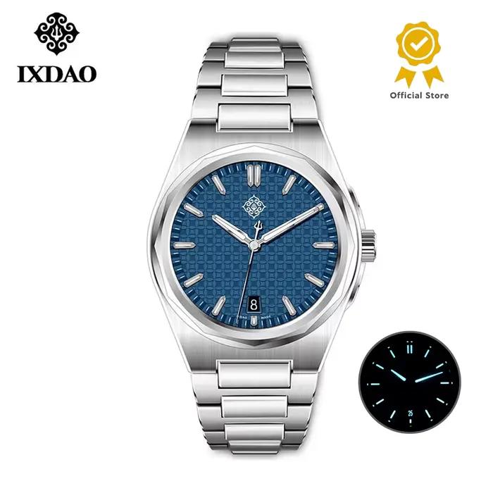 IX&DAO 2026 Nouvelle Montre Mécanique Automatique pour Homme Warrior 37mm Saphir Mouvement Miyota 9015 Acier Inoxydable Étanche 10 Bar BGW