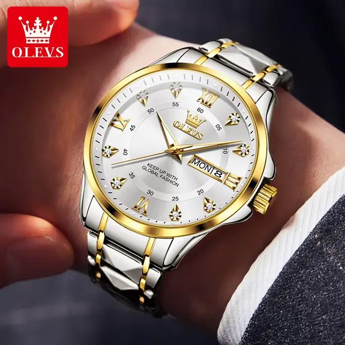 Montre OLEVS 2906 de luxe originale pour homme