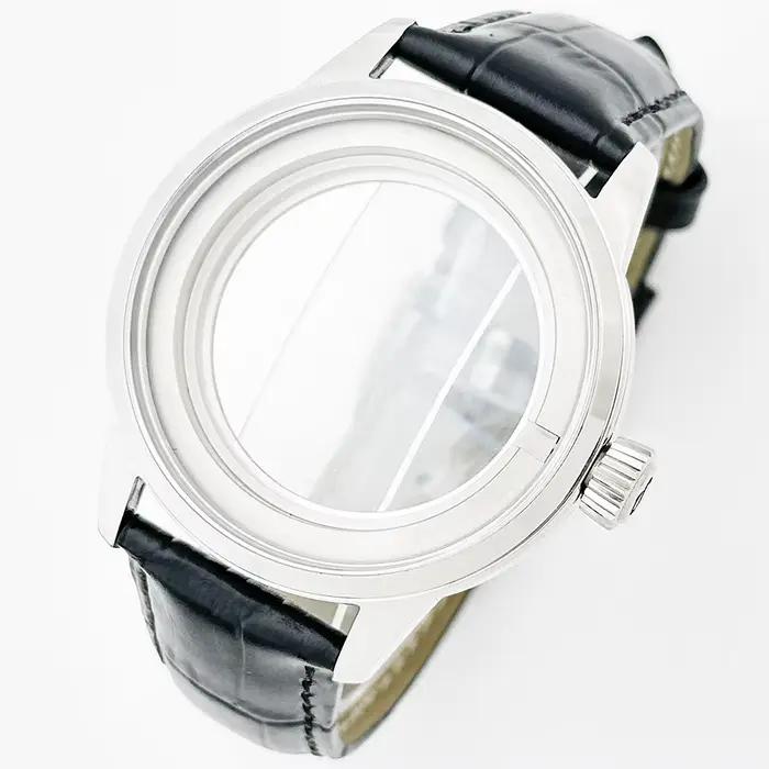 Boîtier de montre OTBROTHER en acier inoxydable pour Seiko Presage NH35/36/4R élégant et résistant à l'eau pour homme occasions spéciales