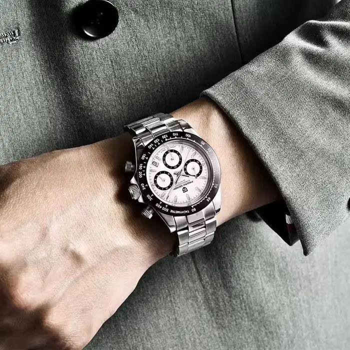 PAGANI DESIGN nouveau 40MM classique Quartz hommes montres affaires