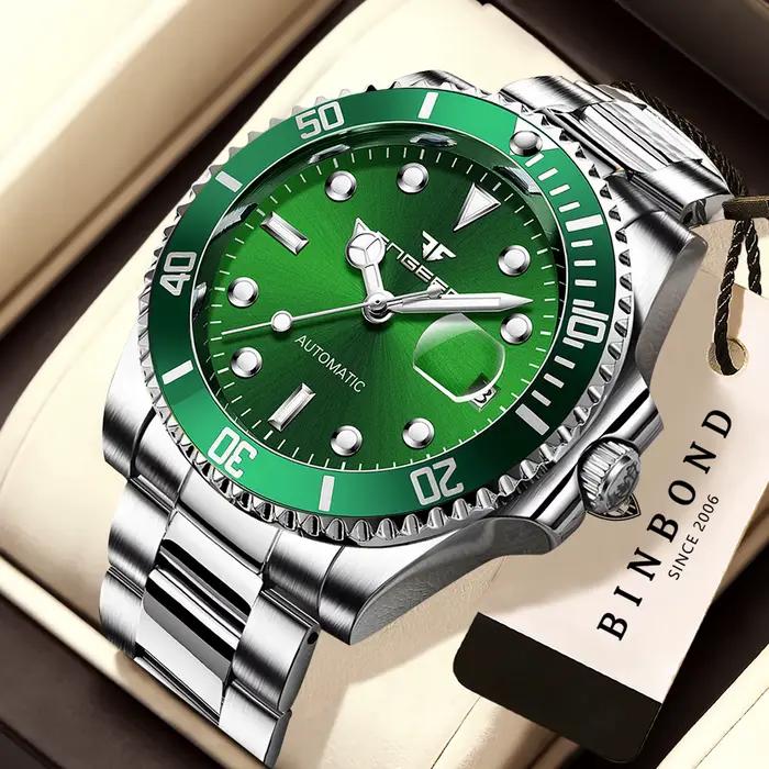 BINBOND – montre-bracelet mécanique à tourbillon automatique pour hommes