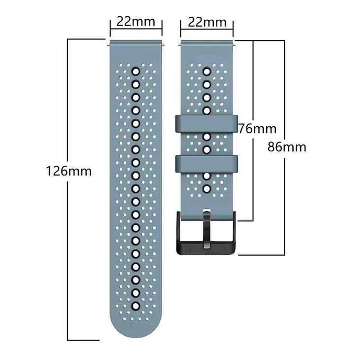Bracelet de montre intelligent en silicone pour Xiaomi Mi Watch, mi watch l's pro, 22mm universel, facile à ajuster, pour hommes et femmes, pour occasions spéciales