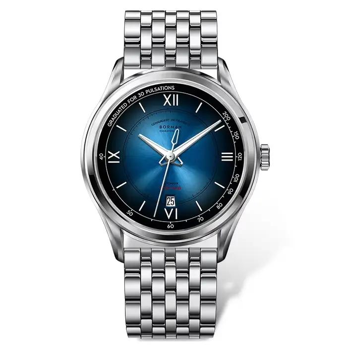 BORMAN BM3878 montre supérieure nouveau 41.5 luxe hommes automatique mécanique montres