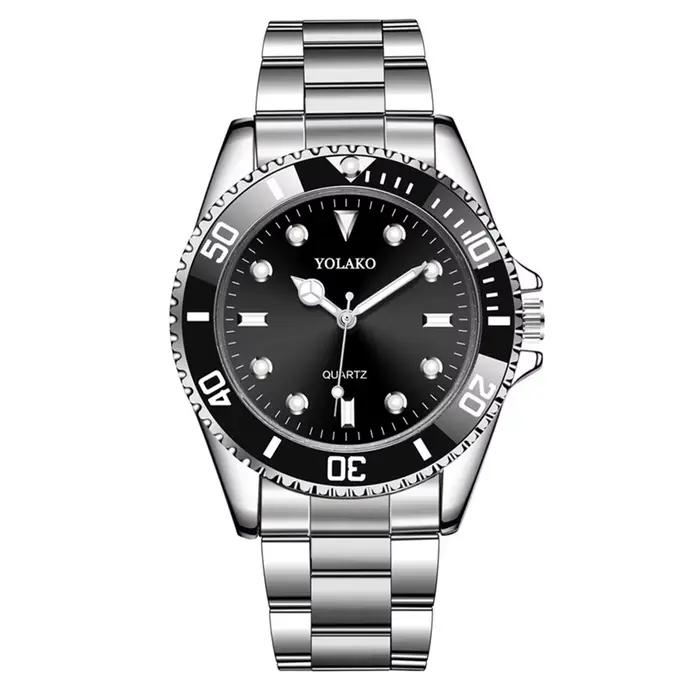 Montre de Luxe en Acier à Quartz pour Homme Style Fashion Casual Occasions Affaires Sport
