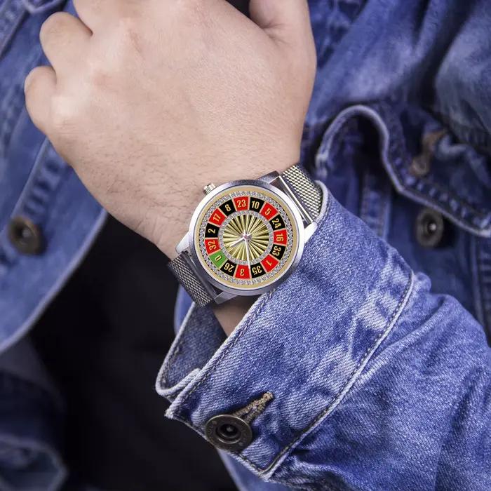Montres à Quartz à motif pour hommes
