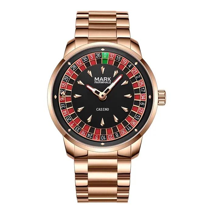 Montre Mark Fairwhale 5031 Quartz pour Hommes et Femmes Style Élégant et Pratique Occasions Spéciales et Décontractées