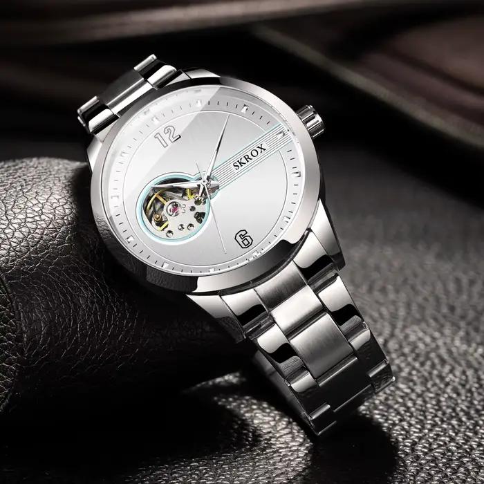 Montres-bracelets mécaniques étanches pour hommes
