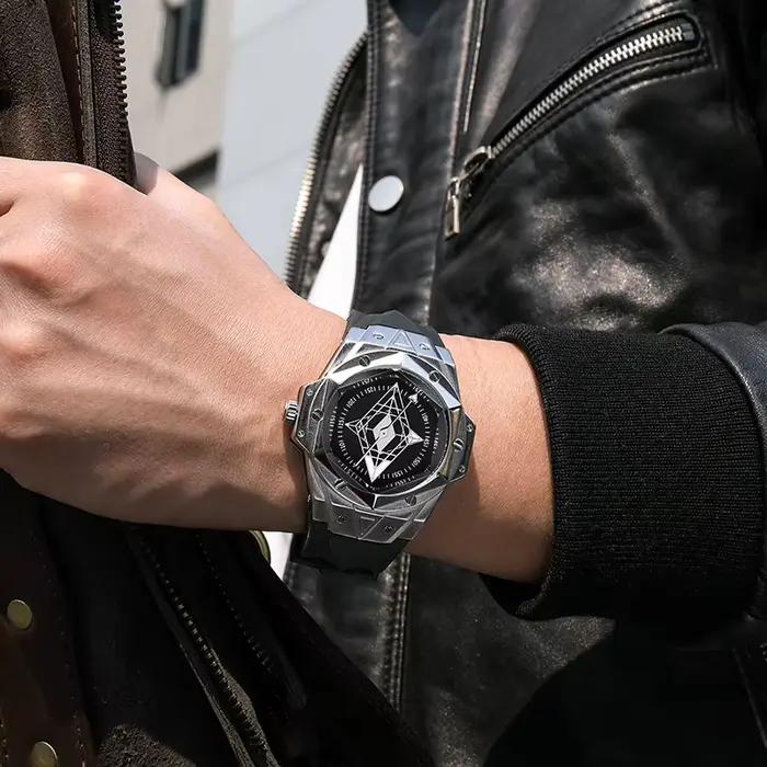 Montre-bracelet à quartz de luxe haut de gamme pour hommes