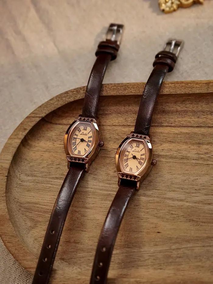 Montre Vintage décontractée et élégante pour femmes