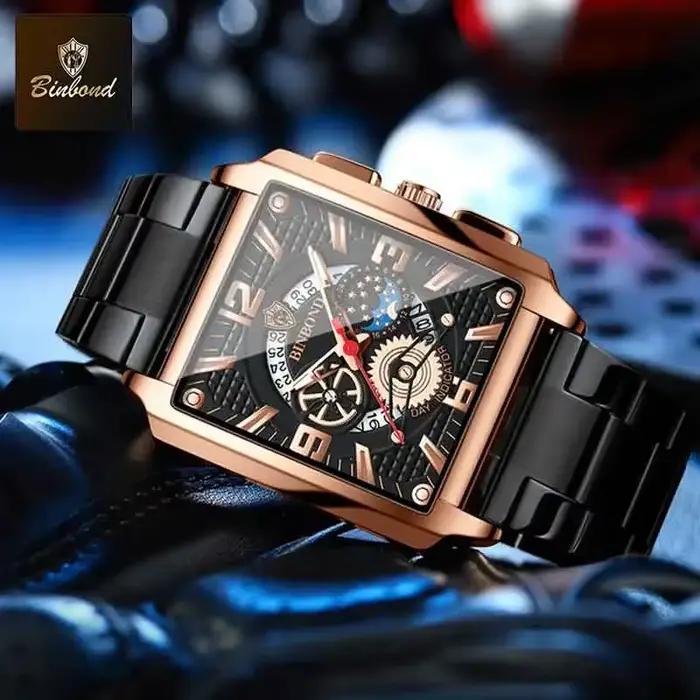 BINBOND montre pour hommes classique
